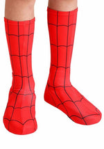 Kid's Spider-Man Costume Boot Covers - US 9619