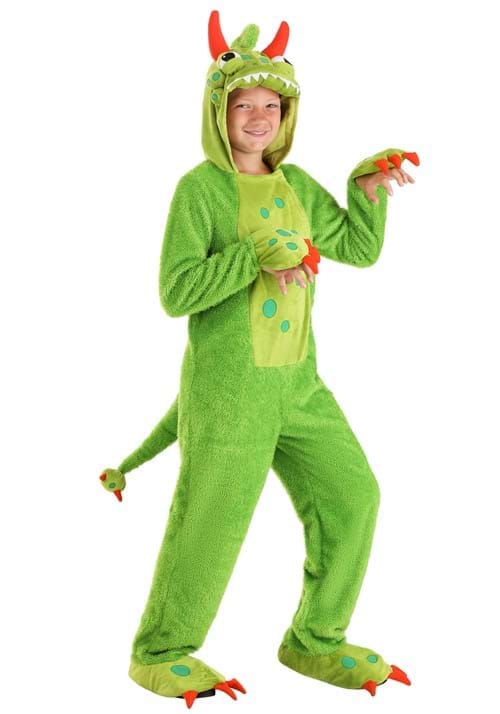 Spotted Green Monster Kid's Costume - US 1719