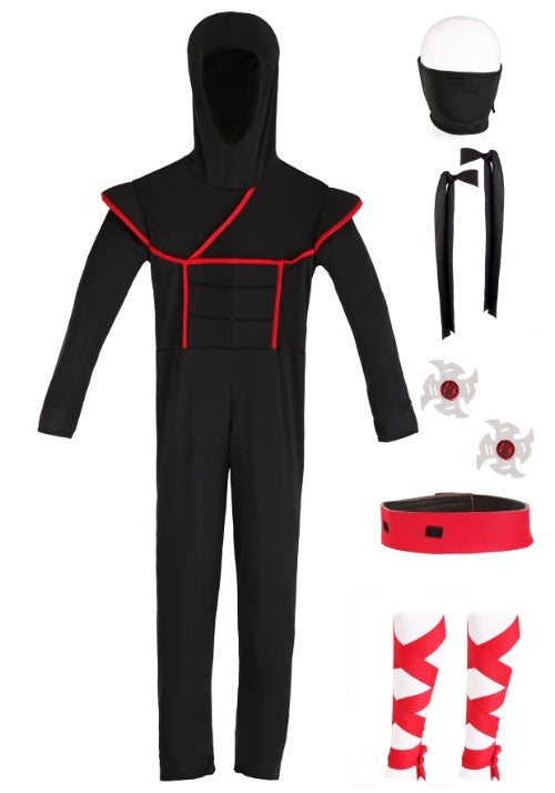 Stealth Ninja Costume for Kids - US 2696
