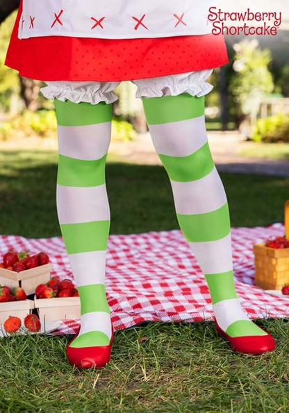 Kid's Strawberry Shortcake Costume Tights - US 8049