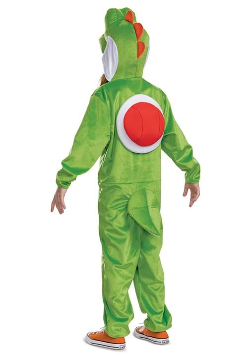 Super Mario Bros Child Yoshi Hooded Jumpsuit for Kids - US 0086