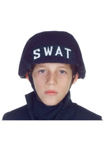 Kids SWAT Team Costume Helmet Accessory - US 0672
