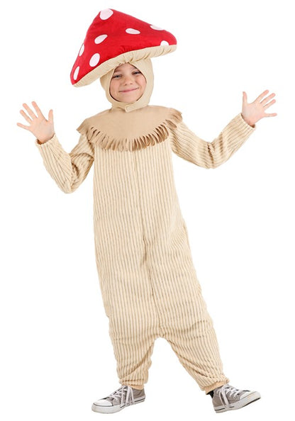 Teeny Toadstool Mushroom Costume for Kids - US 5715