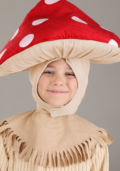Teeny Toadstool Mushroom Costume for Kids - US 5715