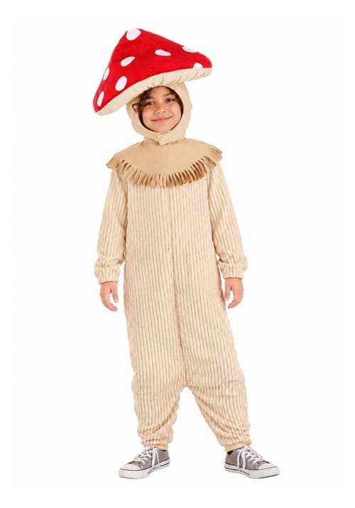 Teeny Toadstool Mushroom Costume for Kids - US 5715