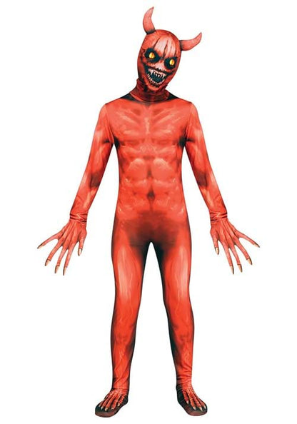 Terrifying Evil Devil Demon with Light-up Eyes for Kids - US 4708