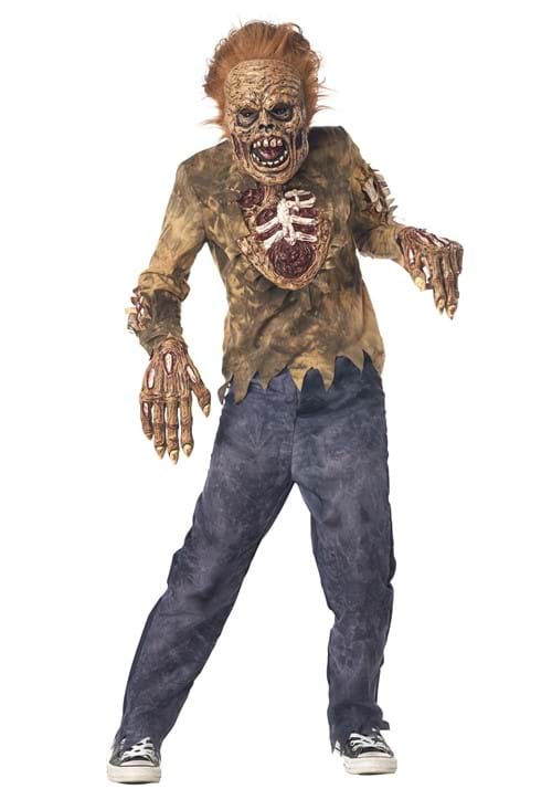 Kid's The Stalking Dead Zombie Costume - US 9343