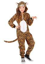 Tiger Onesie Costume for Kids - US 8038
