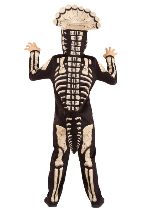 Triceratops Fossil Costume for Kids - US 0810
