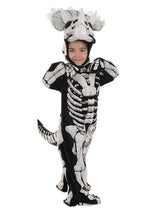 Toddler/Child Triceratops Fossil Costume - US 9904