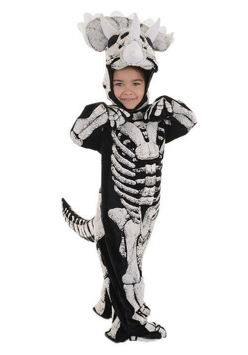 Toddler/Child Triceratops Fossil Costume - US 9904
