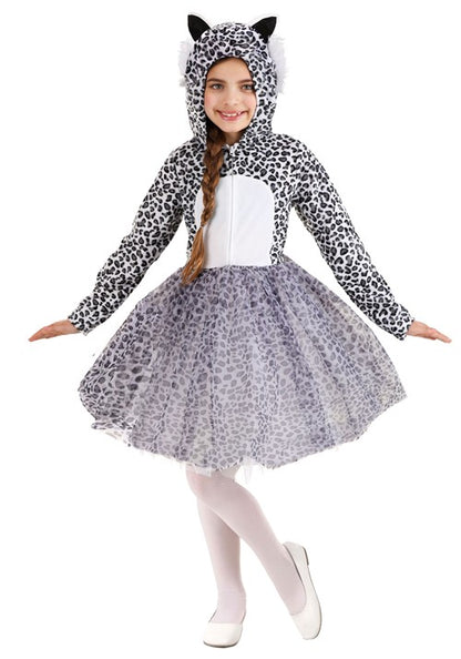 Snow Leopard Kid's Tutu Costume - US 4395