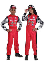 Kid's Unisex Race Car Driver Costume - US 5044