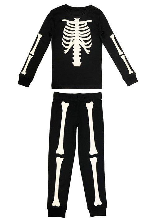 Skeleton 2 Piece Jogger Sleep Set for Kids - US 6121