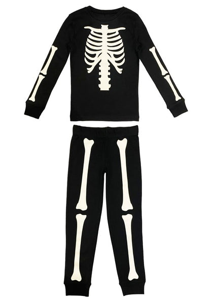 Skeleton 2 Piece Jogger Sleep Set for Kids - US 6121