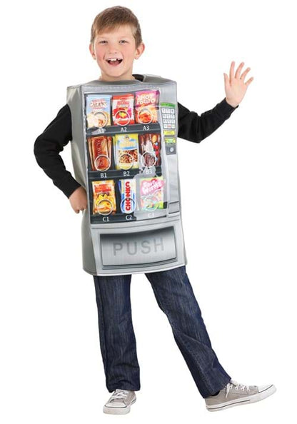 Kid's Vending Machine Costume - US 6971