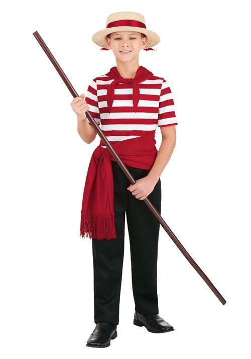 Venice Gondolier Costume for Kids - US 3485