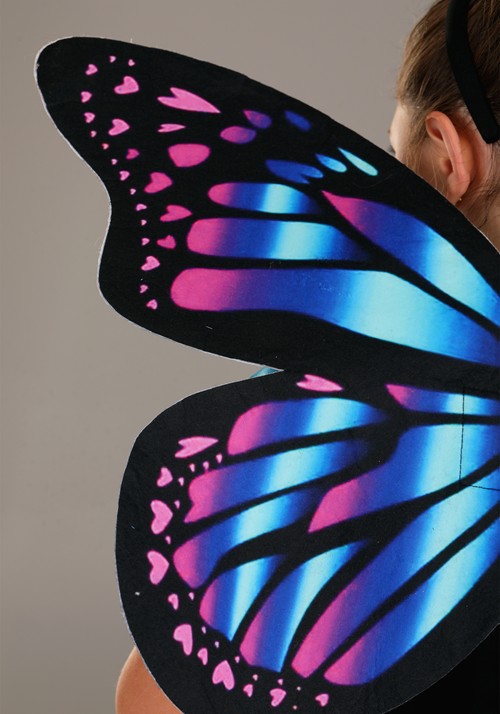 Girl's Vibrant Butterfly Costume Dress - US 9026