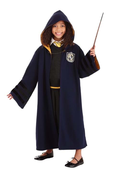 Kid's Vintage Hogwarts Hufflepuff Robe - US 3475