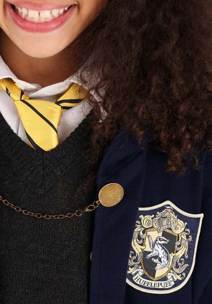 Kid's Vintage Hogwarts Hufflepuff Robe - US 3475