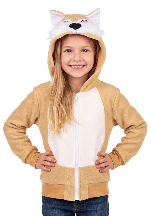 Kid's Vixie the Fox Hoodie Costume - US 6961