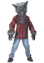 Kids Grey Werewolf Costume - US 7442