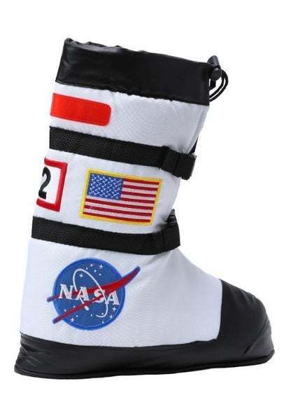 Kids White Astronaut Boots - US 7027