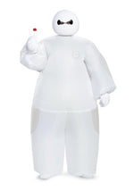 White Big Hero 6 Baymax Inflatable Costume for Kids - US 3420