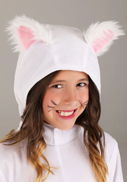 White Cat Costume for Kids - US 9520