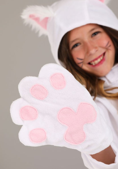 White Cat Costume for Kids - US 9520