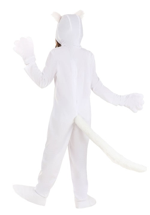 White Cat Costume for Kids - US 9520