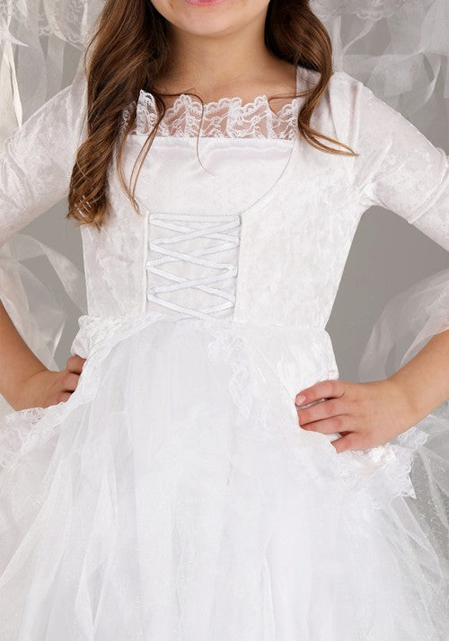 White Witch Costume for Girls - US 1770
