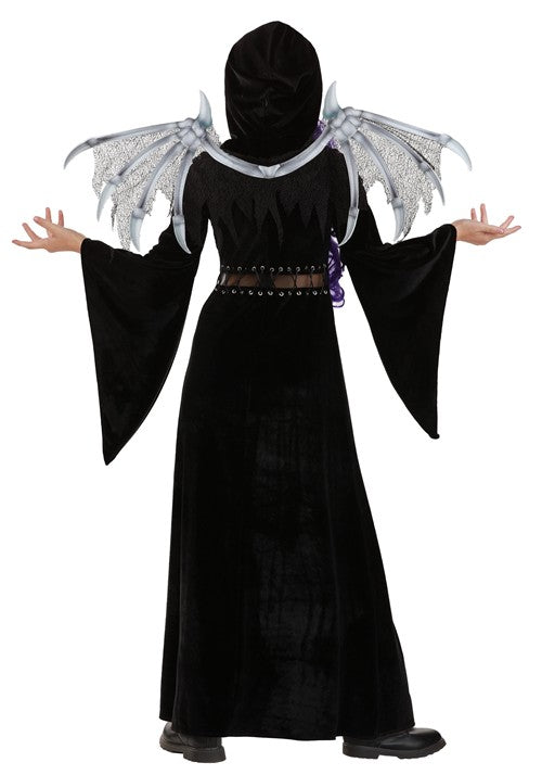 Girl's Winged Reaper Costume - US 7746