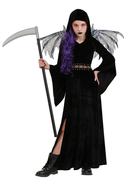 Girl's Winged Reaper Costume - US 7746