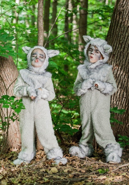 Gray Wolf Costume for Kids - US 9171
