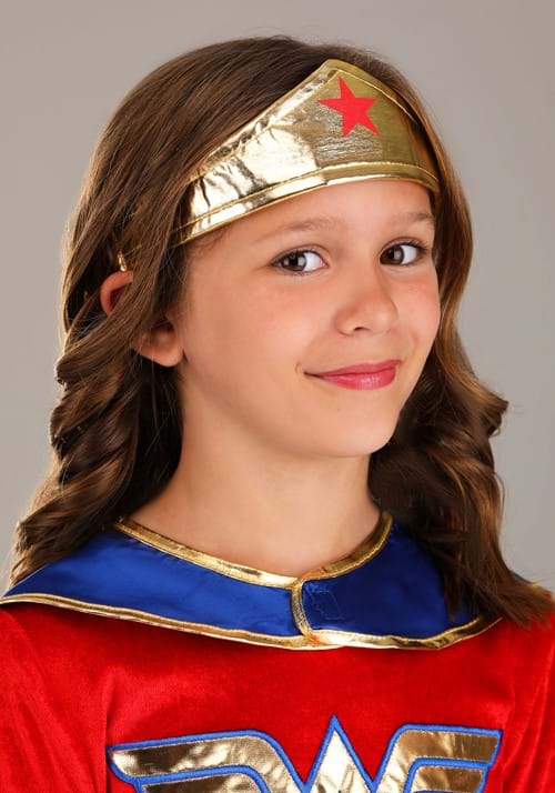 Wonder Woman Long Sleeve Dress Costume for Girls - US 6647
