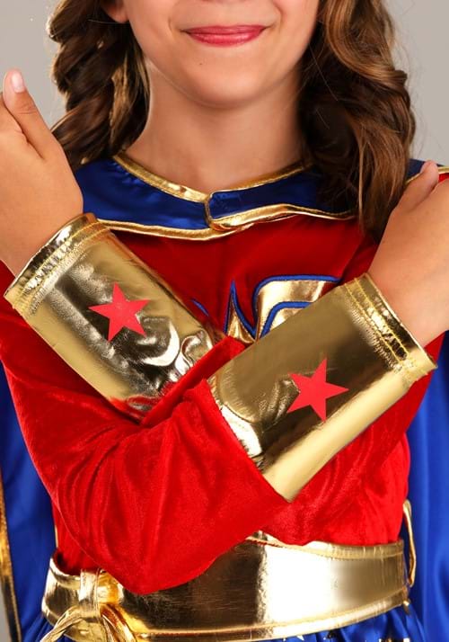 Wonder Woman Long Sleeve Dress Costume for Girls - US 6647