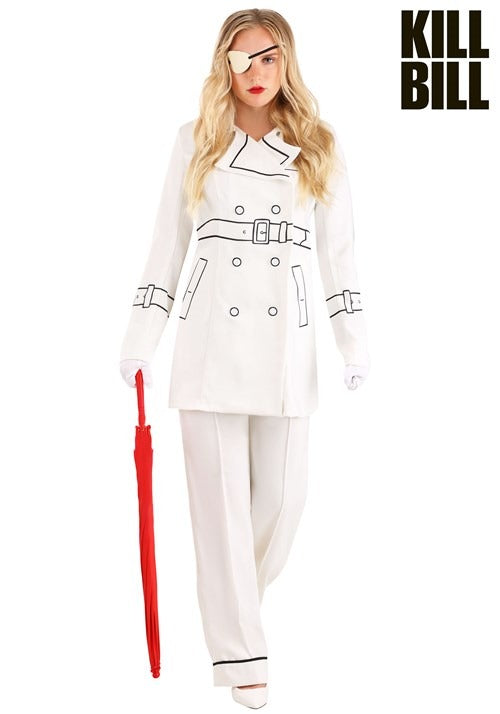 Women's Kill Bill Elle Driver Trench Coat Costume - US 8611