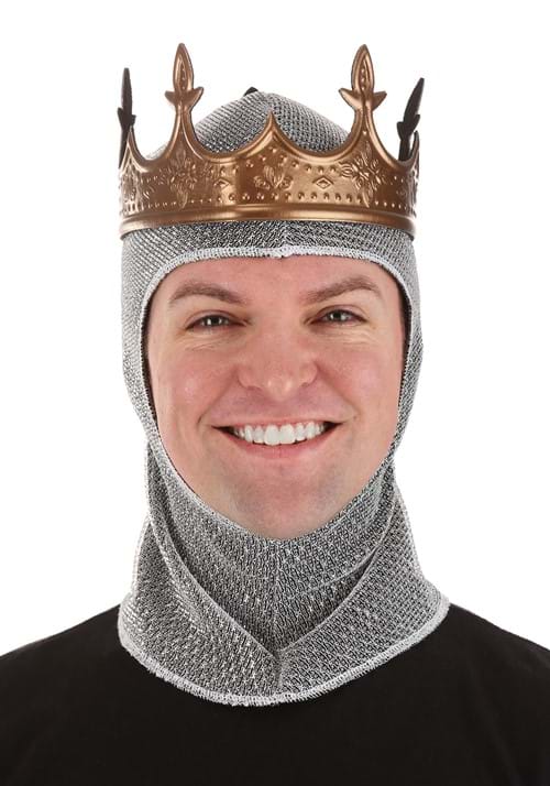 King Arthur Costume Crown & Hood Accessory - US 2886