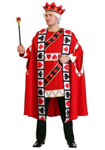 Men's Plus Size King of Hearts Costume - US 2468