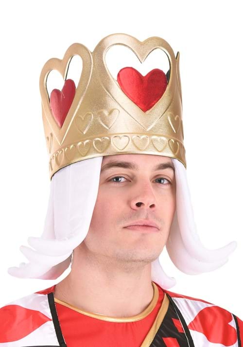 King of Hearts Crown Costume Accessory - US 3626
