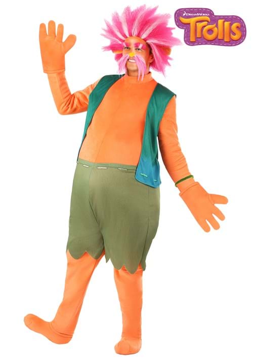 King Peppy Trolls Men's Costume - US 7540