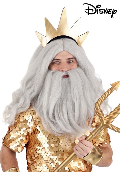 Disney King Triton Beard and Wig Costume Accessory Kit - US 6002