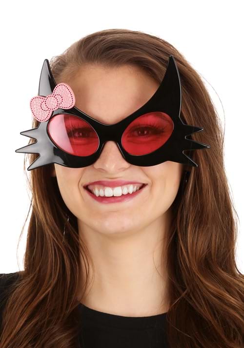 Black and Pink Kitty Sunglasses - US 1432