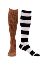 Knee-High Mismatched Pirate Socks for Men - US 4865