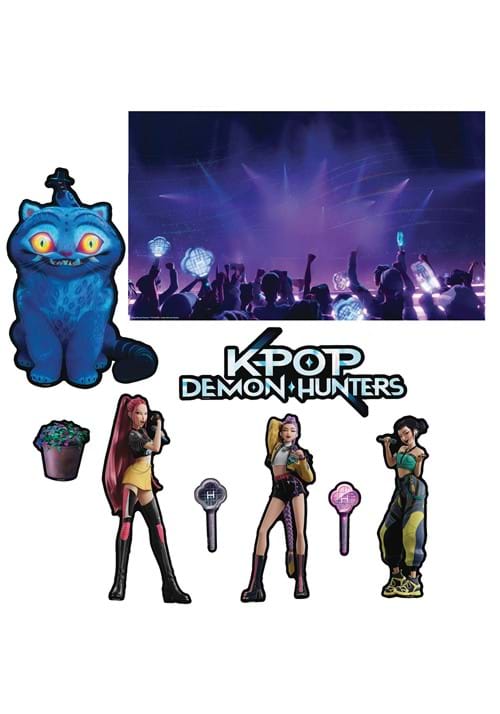 K-Pop Demon Hunters Trunk or Treat Decoration Kit - US 2963