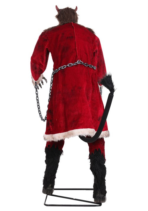 6.5FT Krampus Animatronic Decoration - US 8986