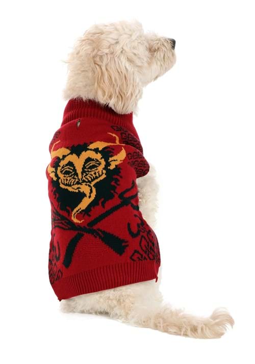 Red Krampus Holiday Pet Sweater - US 2754