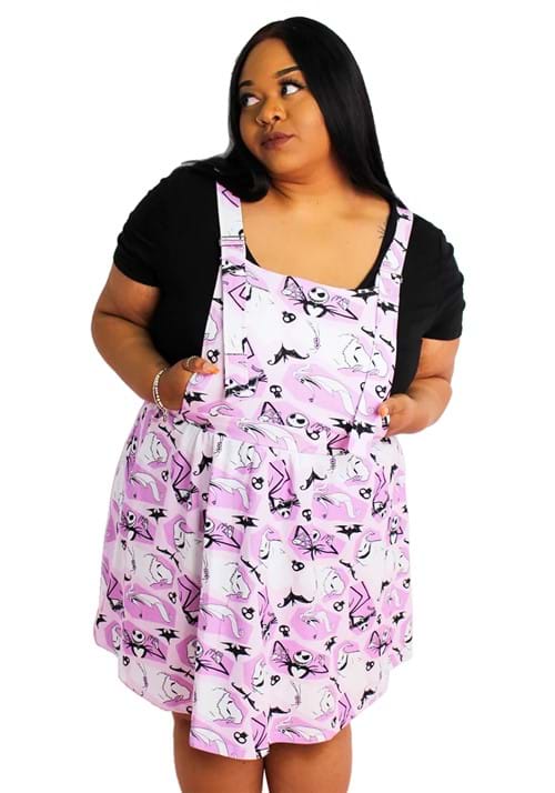 Women's Cakeworthy Nightmare Before Christmas Coffin Overall Skirt - US 0554