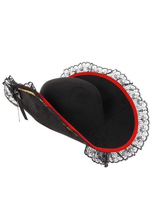 Women's Lady Buccaneer Black Costume Hat - US 0844